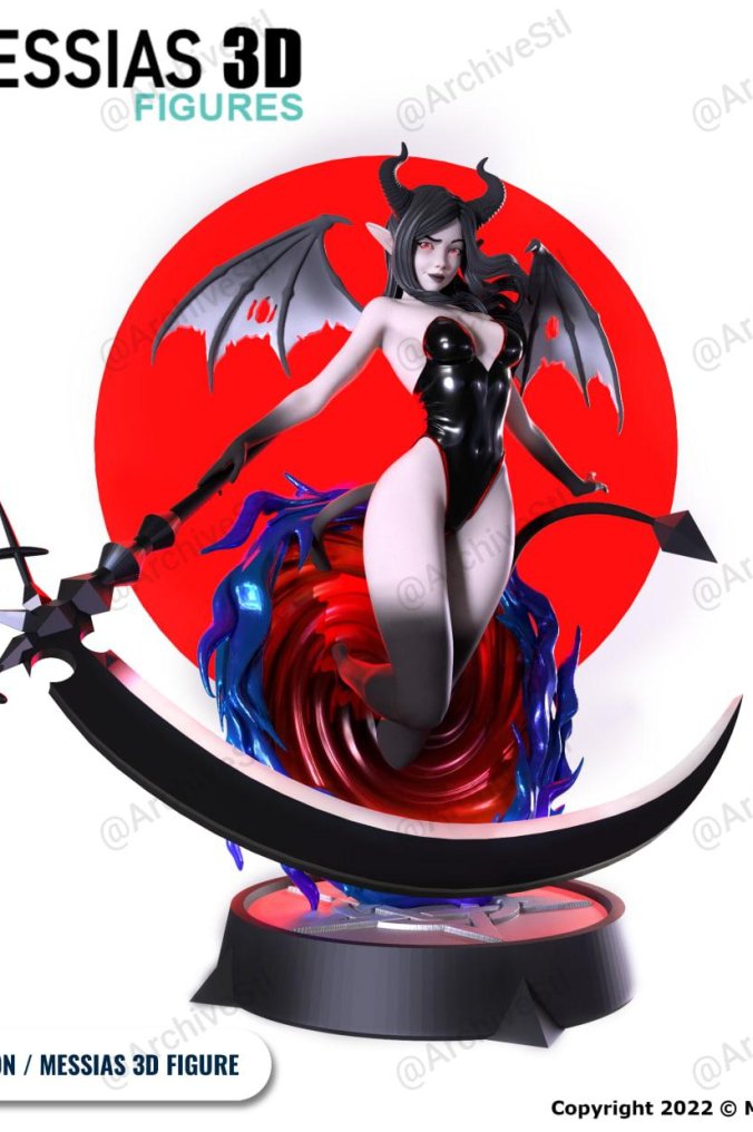 魅魔 妖精(Sucubus) 3D打印图纸